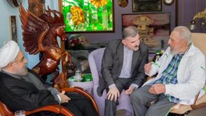 Lee más sobre el artículo Fidel Castro se reunió con el presidente de Irán, Hassan Rouhani