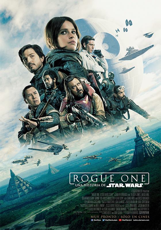 En este momento estás viendo Nuevo spot de “Rogue One: A Star Wars Story” y nuevo poster para México
