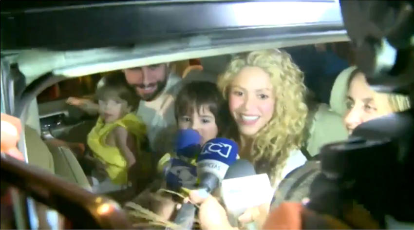 En este momento estás viendo Shakira y Gerard Piqué llegaron a Barranquilla