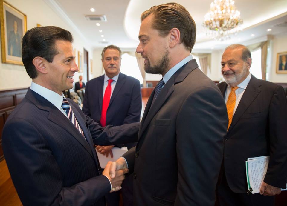 En este momento estás viendo Enrique Peña Nieto se reunió con Leonardo DiCaprio para protección de la vaquita marina