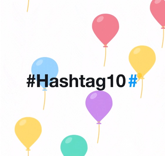En este momento estás viendo El hashtag cumple 10 años