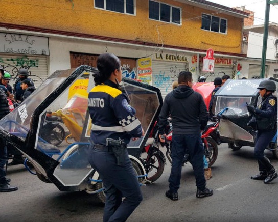En este momento estás viendo Remiten 26 mototaxis en la delegación Venustiano Carranza
