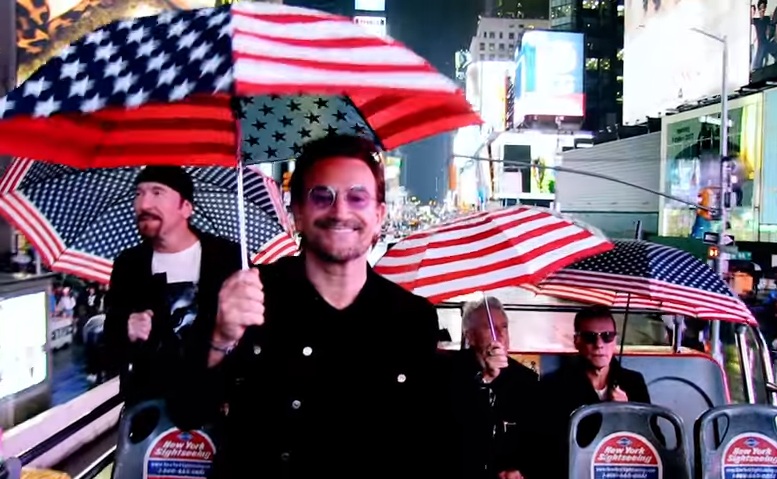 En este momento estás viendo U2 estrenó video de “You’re The Best Thing About Me”