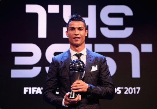 En este momento estás viendo Cristiano Ronaldo ganó el premio “The Best”