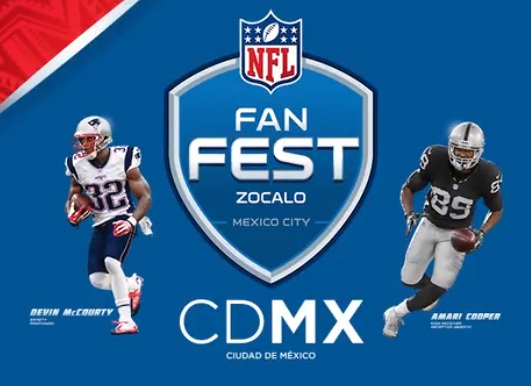 En este momento estás viendo Preparan el NFL Fan Fest en la CDMX