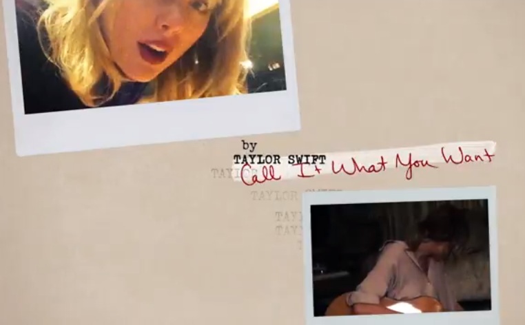En este momento estás viendo Taylor  Swift lanzó nueva canción  “Call It What You Want”