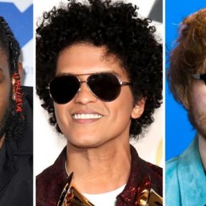 Lee más sobre el artículo Kendrick Lamar, Ed Sheeran y Bruno Mars lideran las nominaciones de los Billboard Music Awards