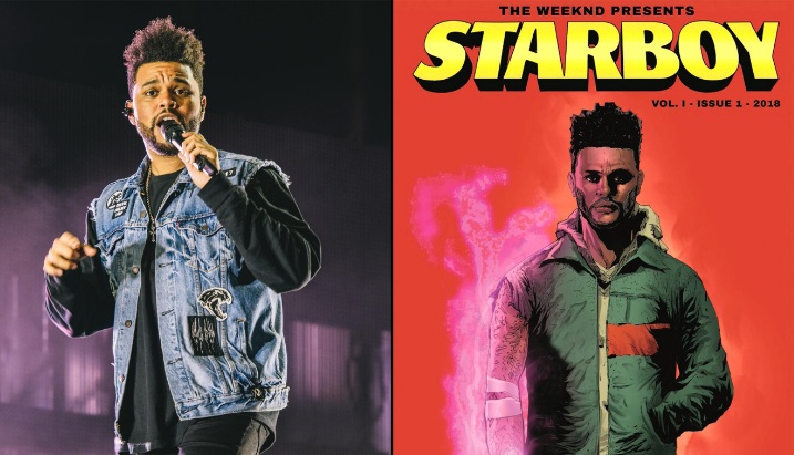 En este momento estás viendo The Weeknd da un vistazo de su cómic “Starboy”