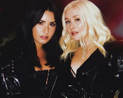 En este momento estás viendo Christina Aguilera lanza nueva canción “Fall In Line” junto a Demi Lovato