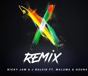 Lee más sobre el artículo Nicky Jam y J Balvin lanzaron el remix de “X” junto a Ozuna y Maluma