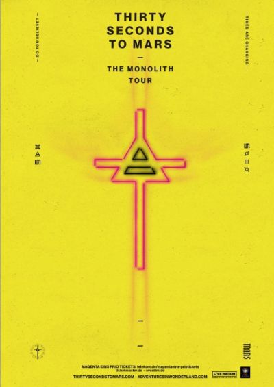 En este momento estás viendo El Monolith Tour de los Hermanos Leto Visitará la CDMX