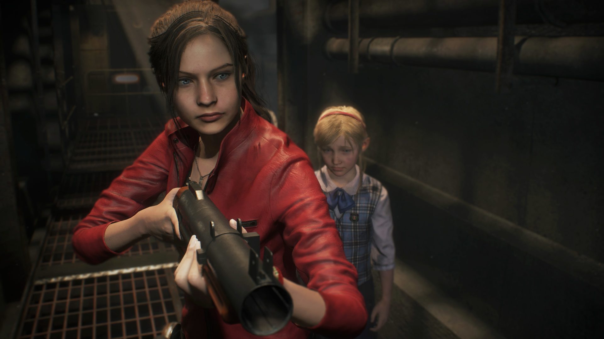 En este momento estás viendo ¡La Joven bella pelirroja de Resident Evil hace su aparición!