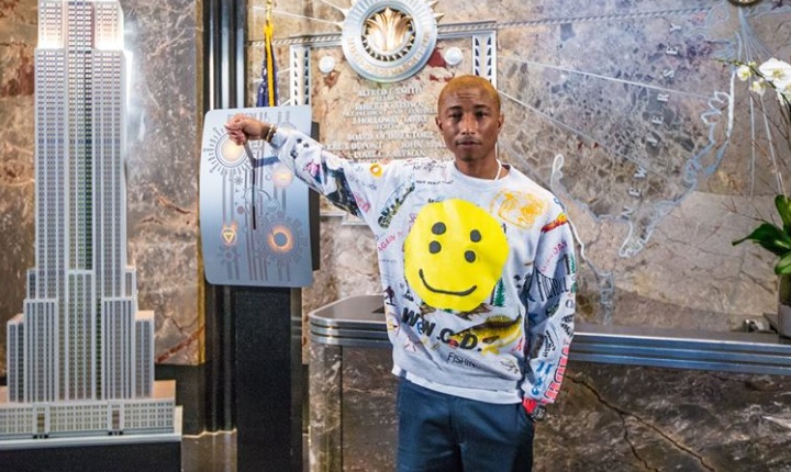 En este momento estás viendo Pharrell Williams prohíbe a Donald Trump usar su canción “Happy”