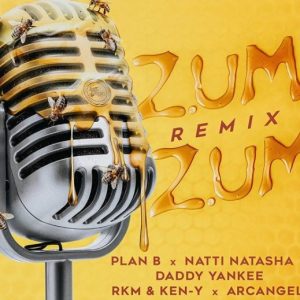 Lee más sobre el artículo Daddy Yankee, Rkm & Ken-Y y Arcangel lanzaron remix de “Zum Zum” con Plan B y Natti Natasha
