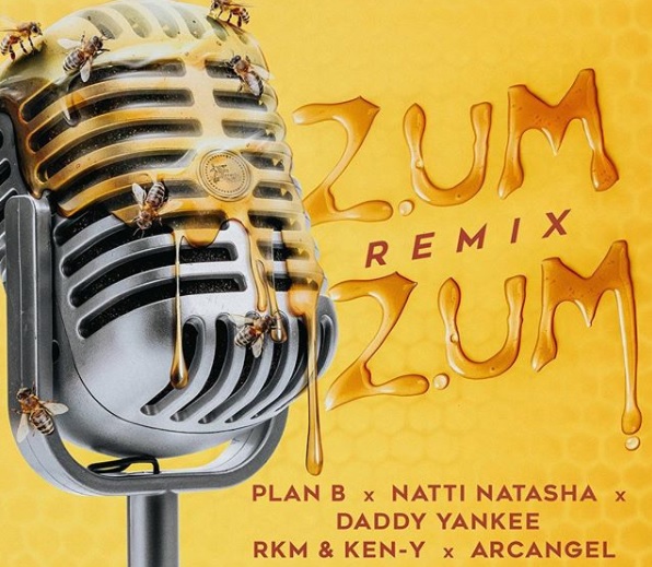 En este momento estás viendo Daddy Yankee, Rkm & Ken-Y y Arcangel lanzaron remix de “Zum Zum” con Plan B y Natti Natasha