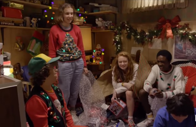 En este momento estás viendo Los chicos de “Stranger Things” se juntan para celebrar la Navidad