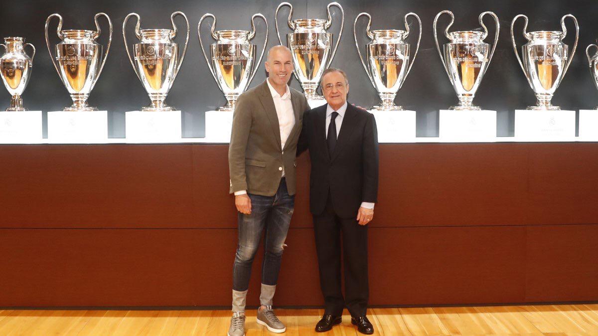 En este momento estás viendo El regreso de Zinedine Zidane al Real Madrid “Quiero mucho este club”
