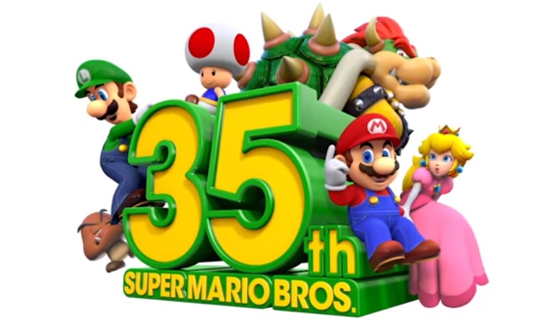 En este momento estás viendo Nintendo celebra el 35 aniversario de Super Mario Bros