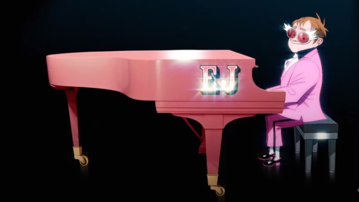 En este momento estás viendo Gorillaz lanza nueva canción “The Pink Phantom” junto a Elton John
