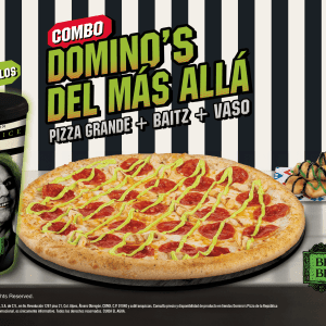 Lee más sobre el artículo ¡Beetlejuice regresa del “Más Allá” junto a Domino’s Pizza!