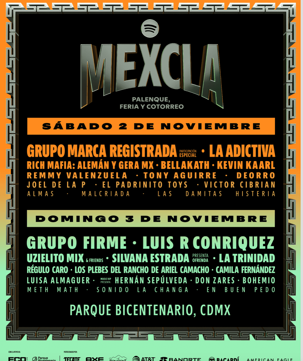 En este momento estás viendo Mexcla Spotify llega al Parque Bicentenario este Día de Muertos 